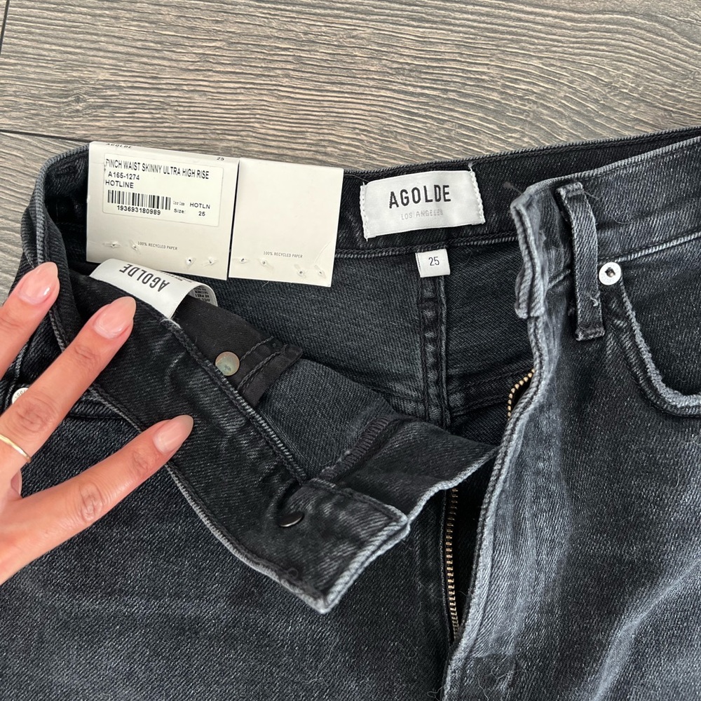 Agolde pinch waist jeans